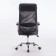 Office Office Brabix "Flight EX-540", chrome, eco-leather, mesh, black