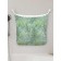 Organizer in a bath on suction cups “Tropical Leaves”, for storing toys and trifles, size 33x39 cm