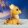 The piggy bank "deer" color 16x11x17cm