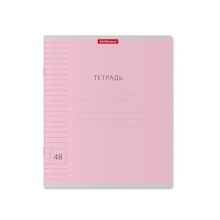 Notebook of 48 sheets in the Erichkrause line "Visio classic", cover coated cardboard, OFSET block 100% whiteness, mix-4