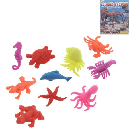 Children's experience “growing animal. Sea animals ", mix-2