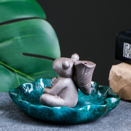 Filicism Set on the stand "Frog owi" 6x4cm-4