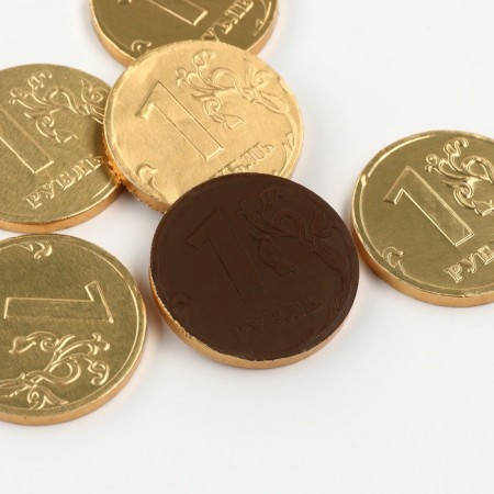 Chocolate coins in the Bablapapvalin envelope, 42 g.-1