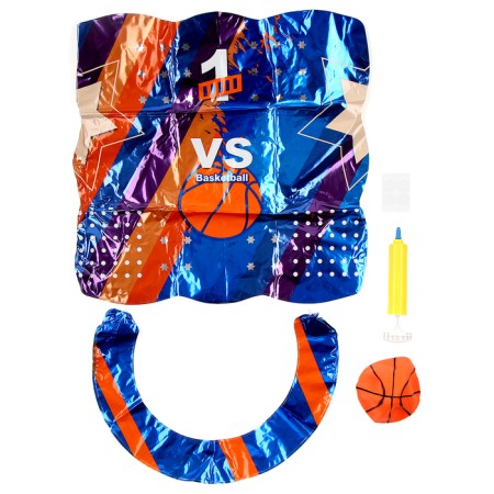 Set with foil balls "Basketball", under the air-2