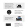 Keyboard A4Tech FSTYLER FBK30 Black/Gray USB wireless BT/Radio Slim Multimedia (FBK3 10045