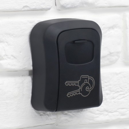 The keybox is wall -mounted with the Klyuchi code lock, 12 x 9.6 x 4 cm.-4