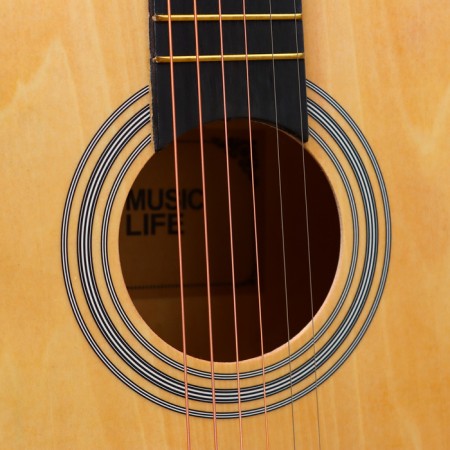 Acoustic guitar Music Life QD-H38Q-J, Beige, 97 cm with a neckline-2