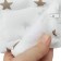 Anti -Manager hat - helmet for children, small stars, white color