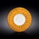Deep plate Wilmax England Splach, D = 27 cm, 250 ml, yellow color