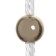 Bayerlux lamp "Minea" LED 18W gold 9x9x50-150 cm