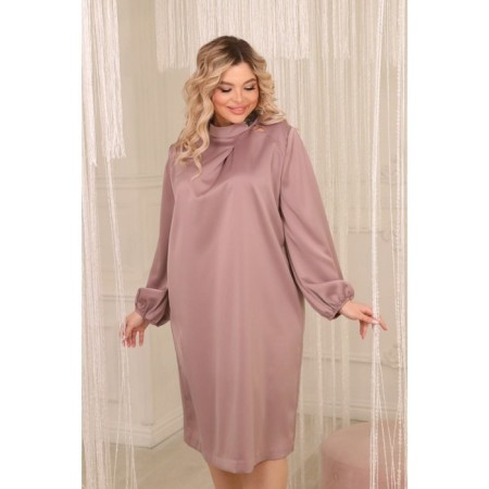Women's dress, size 50, pink color-10