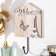 Decorative tree hook "Eiffel Tower - Welcome" 22.5x0.8x12 cm