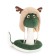 New Year! Soft toy "Bambi snake", 20 cm, green color