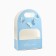 Carriage for flowers with cut -out butterflies "For you!", Blue 20 × 30 × 8 cm