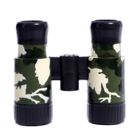 Binoculars have a collapsible “partisan”, with a compass, the color of a mix, in a package-1
