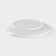 Porcelain plate "Leo", d = 24 cm, white
