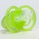 Nipple-dummy silicone orthodontic, + 6 months, green color