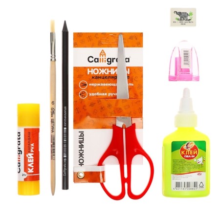 A4 labor folder, plastic, lightning around, folding bar, with a filling of 10 items, calligrata, PTR-1, "anime blade"-8