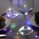 Girland "Mishura" 1 m Rosa, IP20, silver thread, 20 LED, glow of multi, CR2032x2