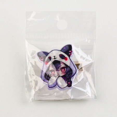 Hair hair clip twisting "Cutie Chibi", 3 x 3 cm-6