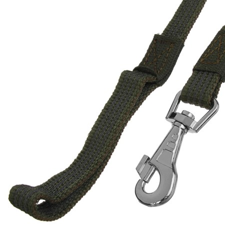 Double -sided leash with latex thread, 3 m x 2 cm, nylon, mix-1