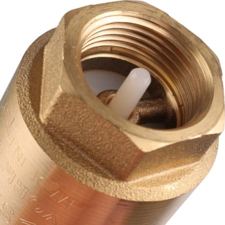 Reverse valve Stout SVC-0012-000020, 3/4 ", spring, coupling, with a plastic saddle-2