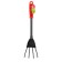 Looser, length 40 cm, 4 teeth, plastic handle
