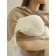 Hat with a brush children's amababy pure love Sweet, size 46-48 cm, milk color