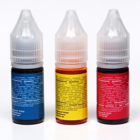 Set of dyes Art Color Rainbow 3 colors (1 package)-5