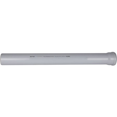 Sewer pipe SKB-0002-110100, D = 110 mm, 1000 mm, silent-4