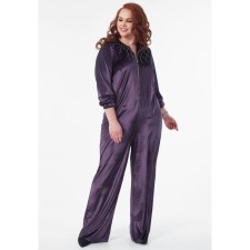 Combineson female, size 58, purple color