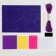 Set for creating a toy made of felt "owl", with perforation and filler