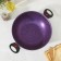 Kazan, 4 l, d = 28 cm, glass cover, two removable handles, purple color