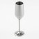 Stainless steel glass, 200 ml, 22 × 6.5 cm, for cocktails, glossy, silver color