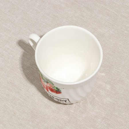 Mug "Fruits", 200 ml, ceramics, mix-10
