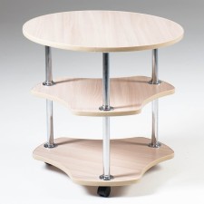 Coffee table 60, ash shimo light