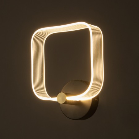 Sconces "quorum" LED 8W 3000-6000K Black 25x20x6cm-4