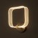 Sconces "quorum" LED 8W 3000-6000K Black 25x20x6cm