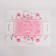 Capcake box, confectionery packaging, 2 cells "With love for you", 16 x 8 x 7.5 cm
