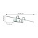 Wall lamp Strenuus 895 mm, 145 mm, LED 16W