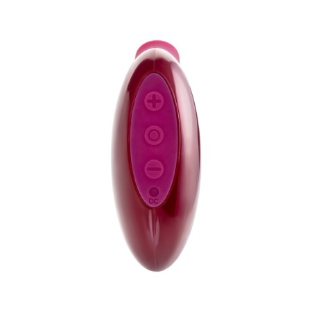 Toyfa A-Toys Myrty Vacuum Clit Stimulator, Burgundy, 9.8 cm-1