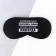 Sleep mask "NEVER", 19.3 x 9.5 cm, black color