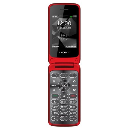 Cell phone Texet TM-408 Red-2