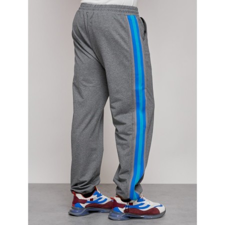 Sports male trousers, size 52, gray color-12