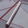 Glossy film transparent "strip", 58 cm x 10 m, red