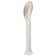 Set of cutting devices Maclay: spoon, fork, knife, plastic, beige color