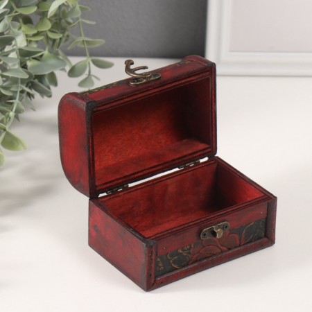 Casket wood chest "Rosehip" 8x11.6x8 cm-3