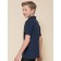 Polo for the boy Pelican, height 158 ​​cm, dark blue color