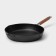 Cast iron pan Wild Kitchen, D = 28 cm, wooden pen, two plums