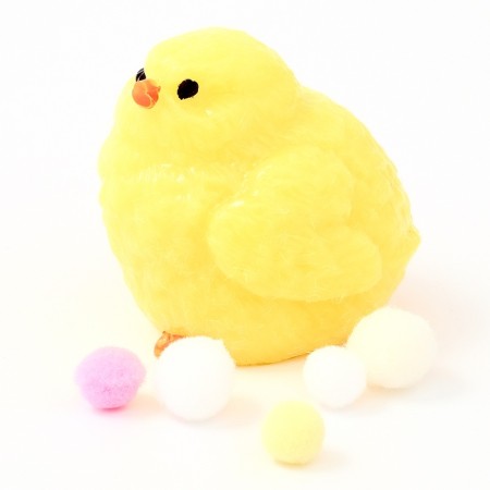 Squish anti -stress - Toy "Tsypa", with fluffy sprinkling